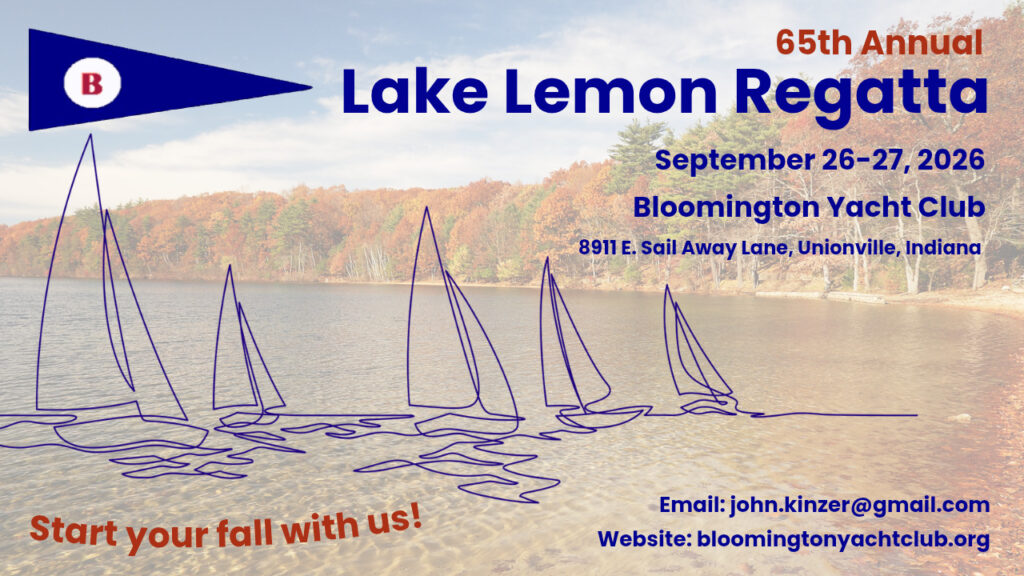 Lake Lemon Regatta - September 26-27, 2026